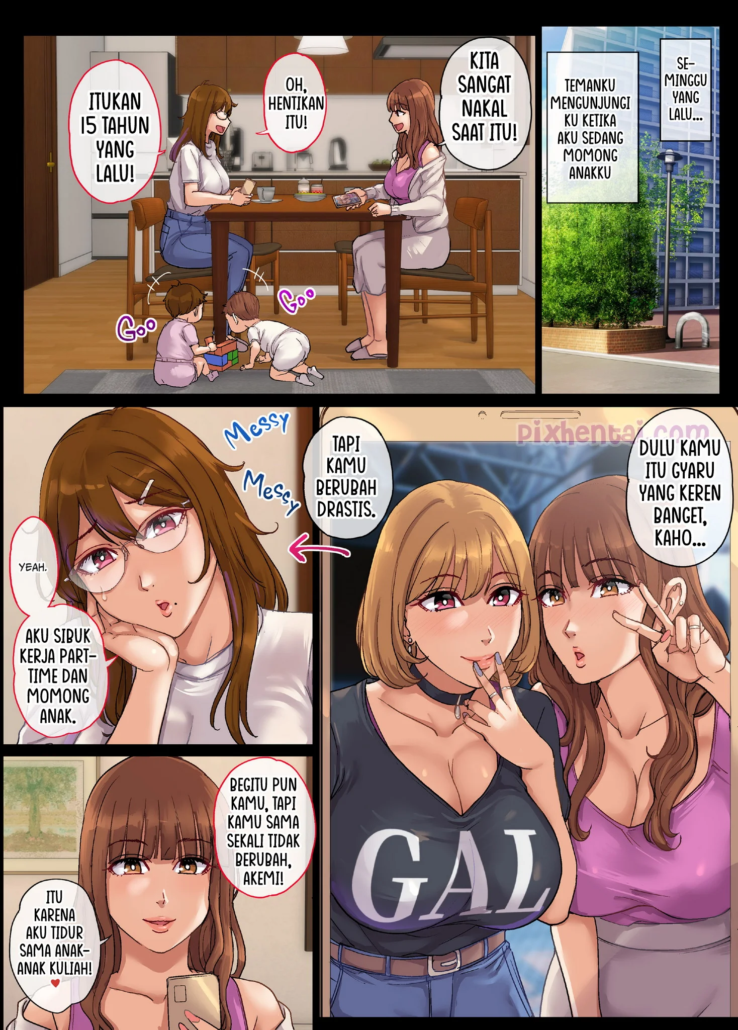 Komik hentai xxx manga sex bokep Yarimoku Hitozuma to Matching shite Sokuhame SEX 15
